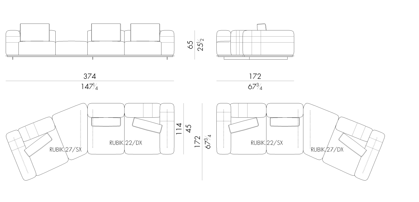 RUBIK.2700/SX - RUBIK.2700/DX