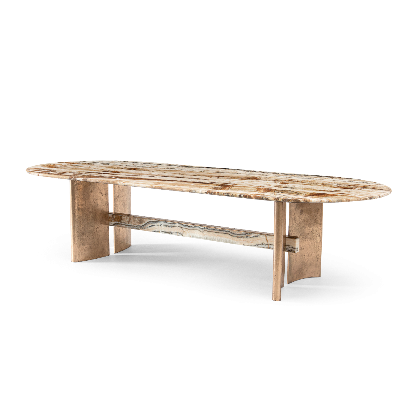 Hessentia-SPINNAKER-table-oval-marble-sand-metal-casting-made-in-italy_cv