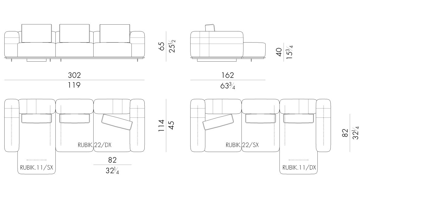 RUBIK.2500/SX - RUBIK.2500/DX