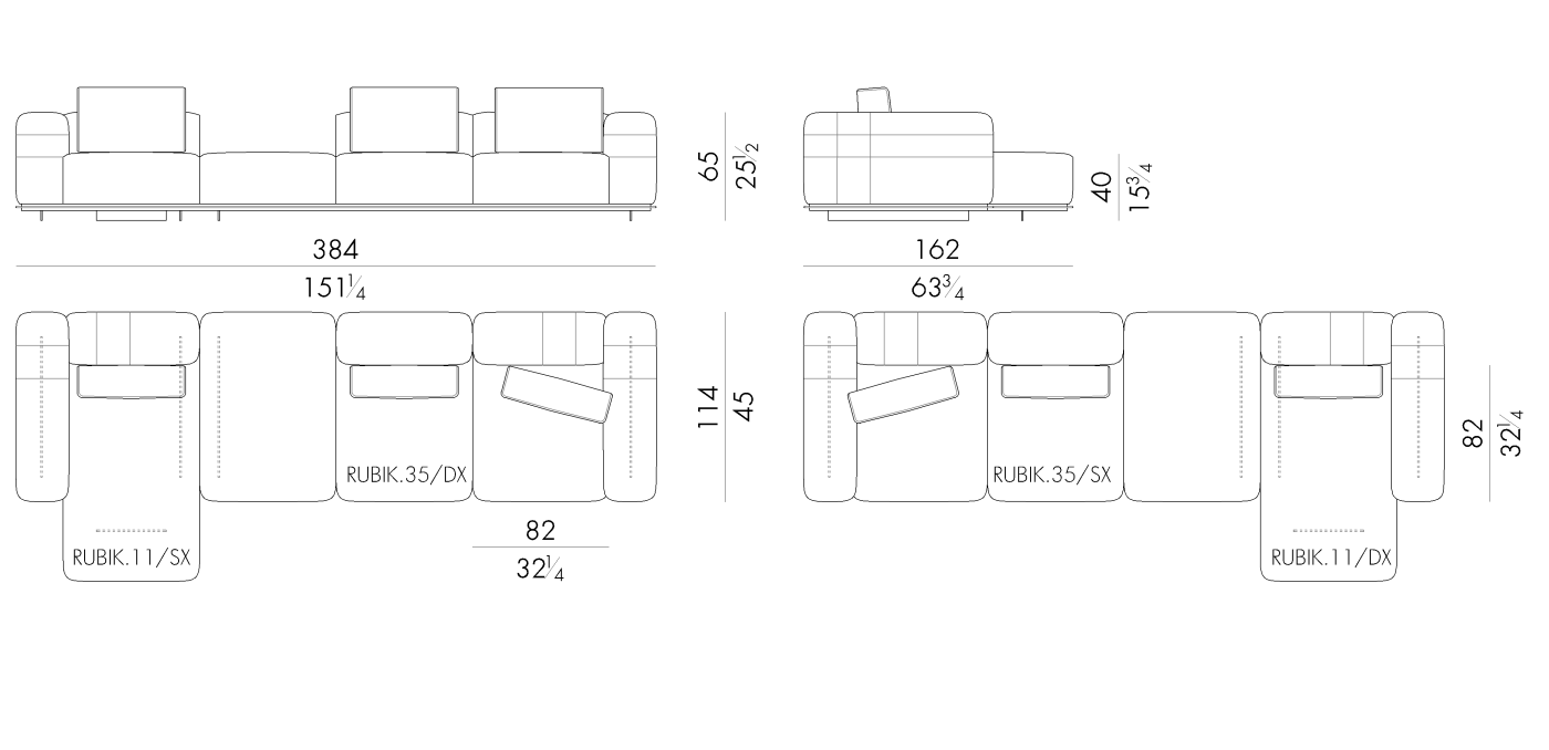 RUBIK.2600/SX - RUBIK.2600/DX